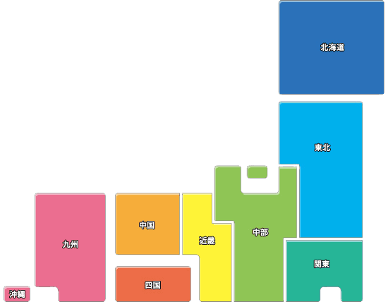 環境サイトアセッサー 登録者一覧（地域別）地図